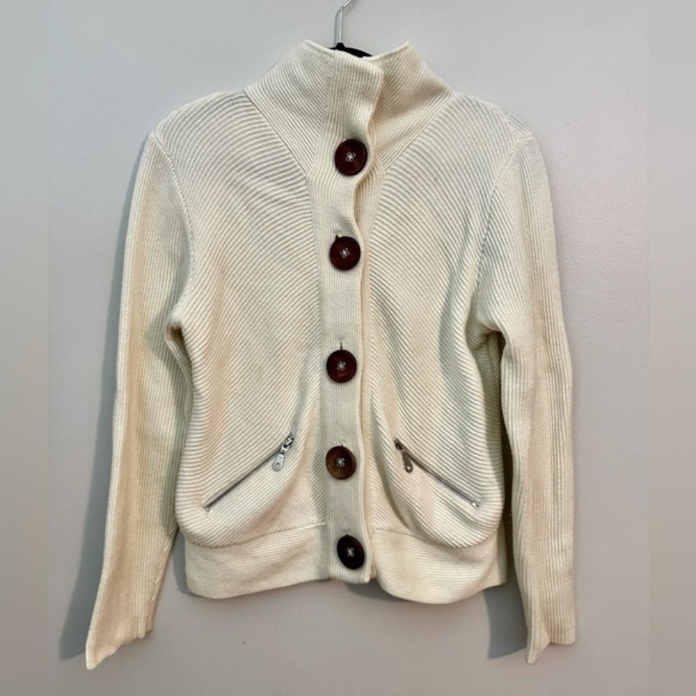 Elliott Lauren Button Down Cardigan Size Large